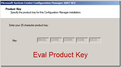 ConfigMgrEvalProdKey